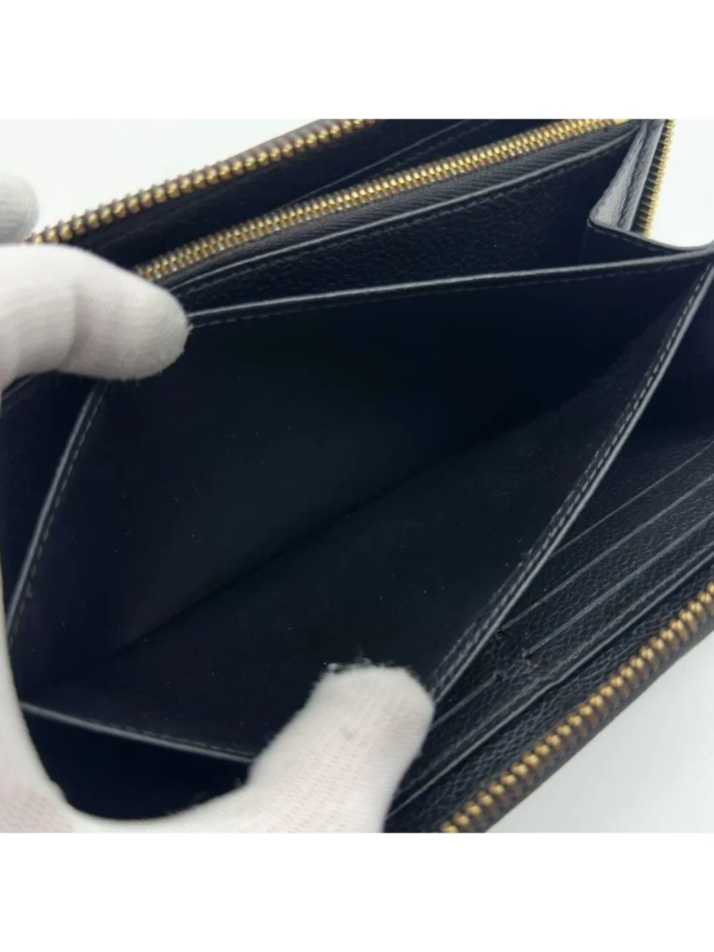 Louis Vuitton Slightly Zippy Wallet Empreinte Monogram